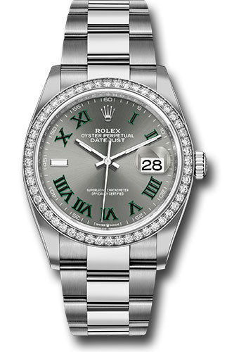 Rolex Datejust 36mm Watch 126284rbr slgro