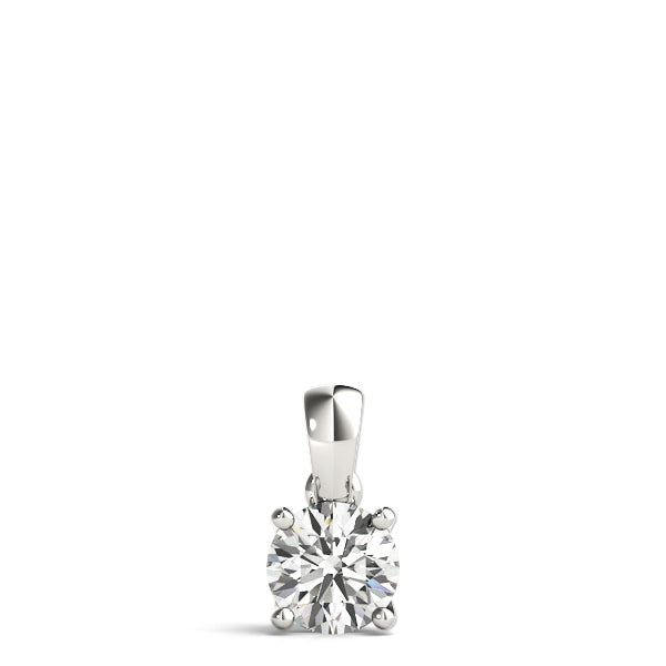 1/4 ct tw Diamond Solitaire Pendant with F Color VS Clarity Diamond