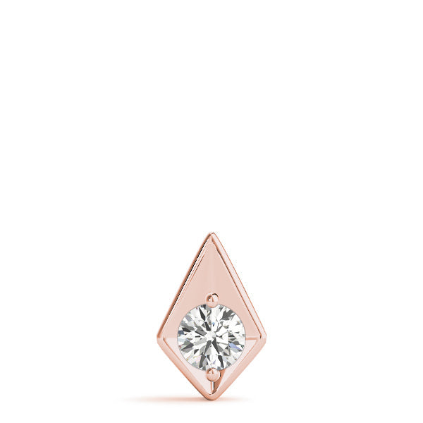 1/4 ct tw Diamond Solitaire Pendant with F Color VS Clarity Diamond