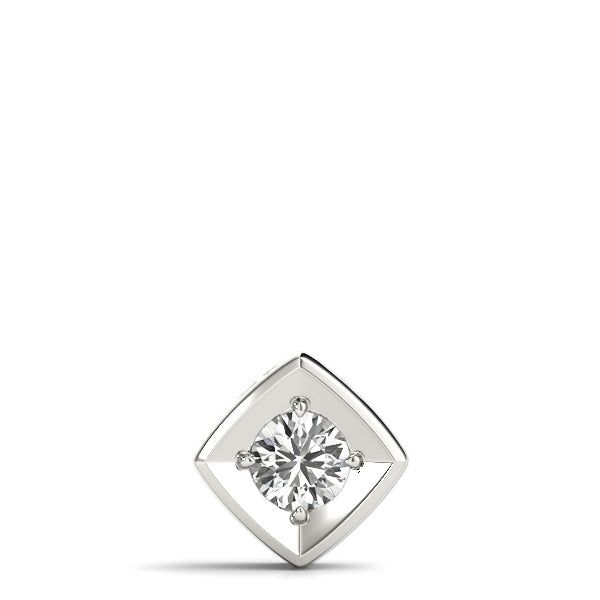 1/4 ct tw Diamond Solitaire Pendant with F Color VS Clarity Diamond