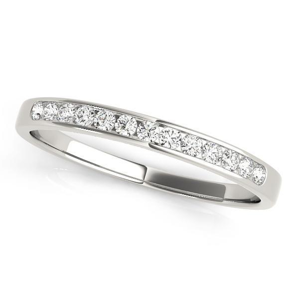 1/5 ct 14kt Gold Channel Set Diamond Wedding Band