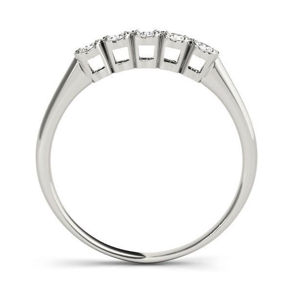 1/8 ct Prong Set F Color VS Clarity Natural Diamond Band