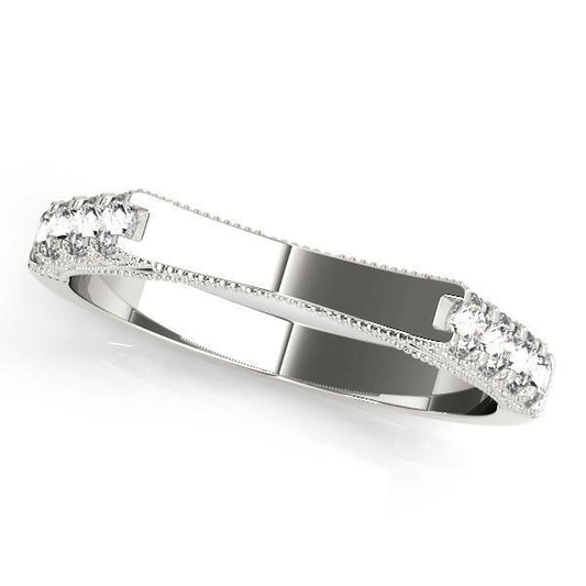 1/3 ct tw Prong Set Diamond Wedding F Color VS Clarity