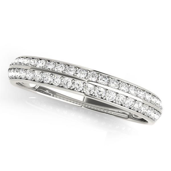 1/5 ct 14kt Gold Pave Diamond Wedding Band