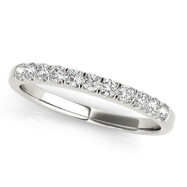 1/3 ct 14kt Gold Prong Set Diamond Wedding Band