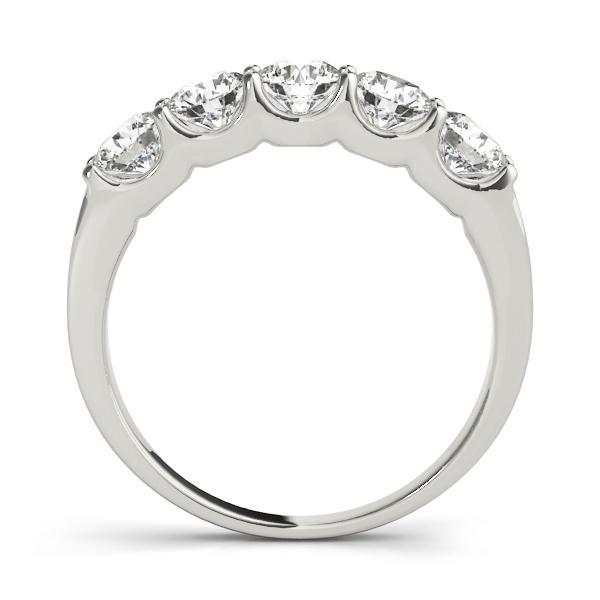 1 1/2 ct Prong Set F Color VS Clarity Natural Diamond Band