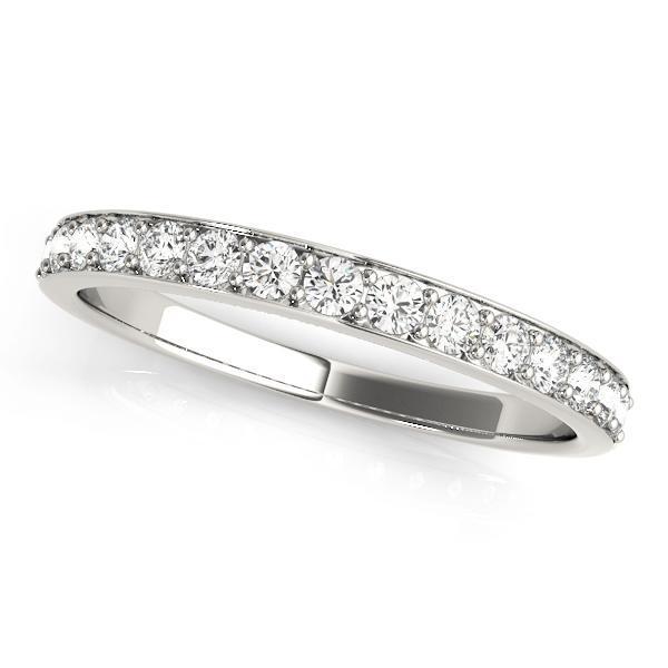 1/3 ct 14kt Gold Prong Set Diamond Wedding Band