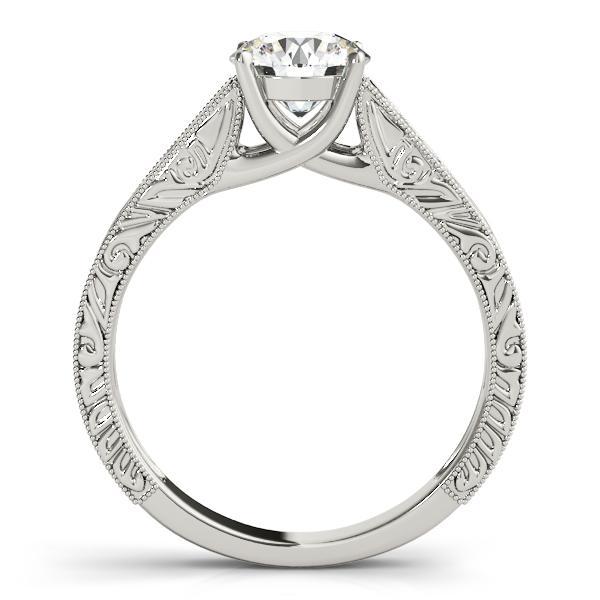 1 ct tw Trellis Solitaire Engagement Ring F  VS  Diamonds GIA Center