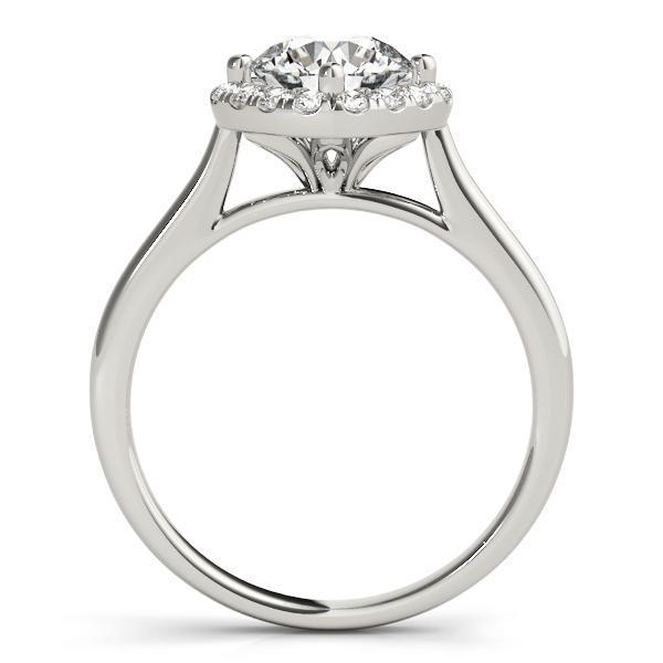 1 1/6 ct Cushion Cut Engagement Ring F VS GIA Center