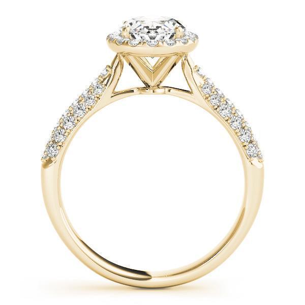 1 1/3 ct Oval Cut Engagement Ring F VS GIA Center