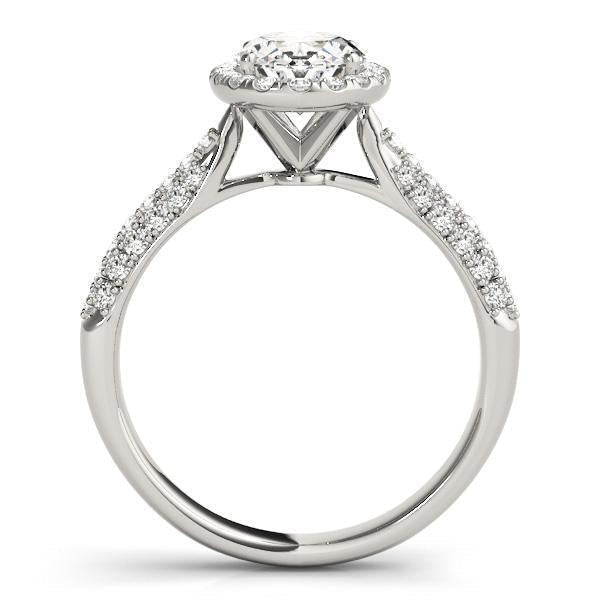 1 1/3 ct Oval Cut Engagement Ring F VS GIA Center