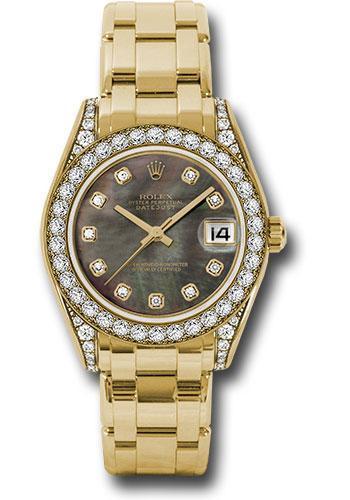 Rolex Datejust Pearlmaster 34mm Watch: 81158 dkmd