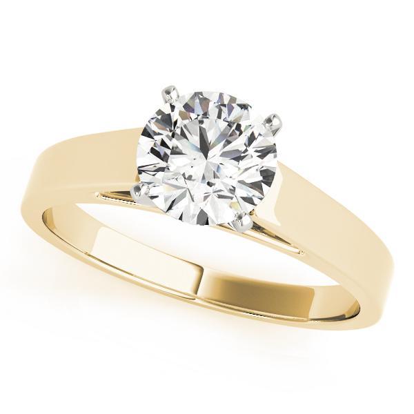 1/4 ct. Solitaire Engagement Ring F VS GIA Center