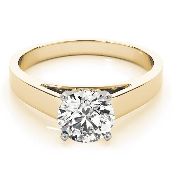 1/4 ct. Solitaire Engagement Ring F VS GIA Center