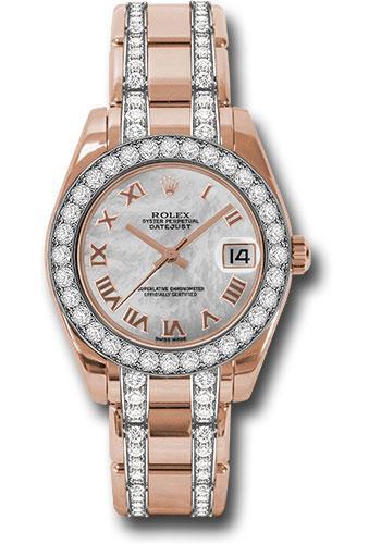 Rolex Datejust Pearlmaster 34mm Watch: 81285 mrdp