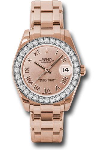 Rolex Datejust Pearlmaster 34mm Watch: 81285 prp