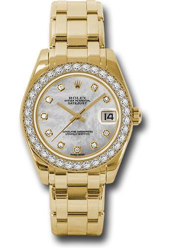 Rolex Datejust Pearlmaster 34mm Watch: 81298 md