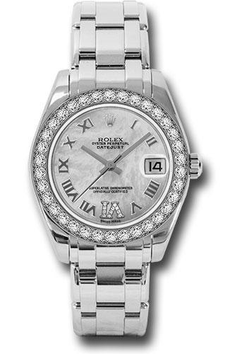 Rolex Datejust Pearlmaster 34mm Watch: 81299 mdr