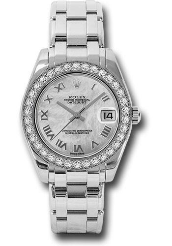 Rolex Datejust Pearlmaster 34mm Watch: 81299 mr