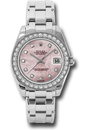 Rolex Datejust Pearlmaster 34mm Watch: 81299 pmd