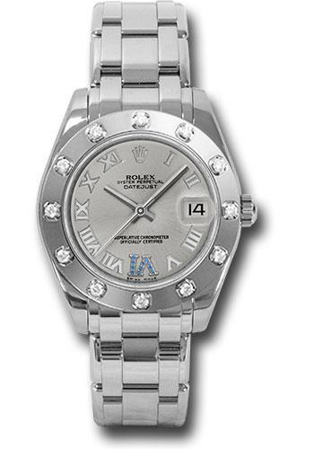 Rolex Datejust Pearlmaster 34mm Watch: 81319 ssr