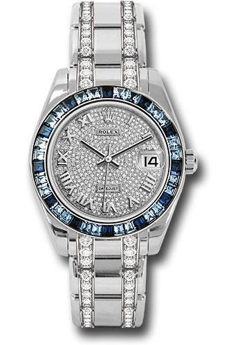 Rolex Datejust Pearlmaster 34mm Watch: 81349SA dprdp