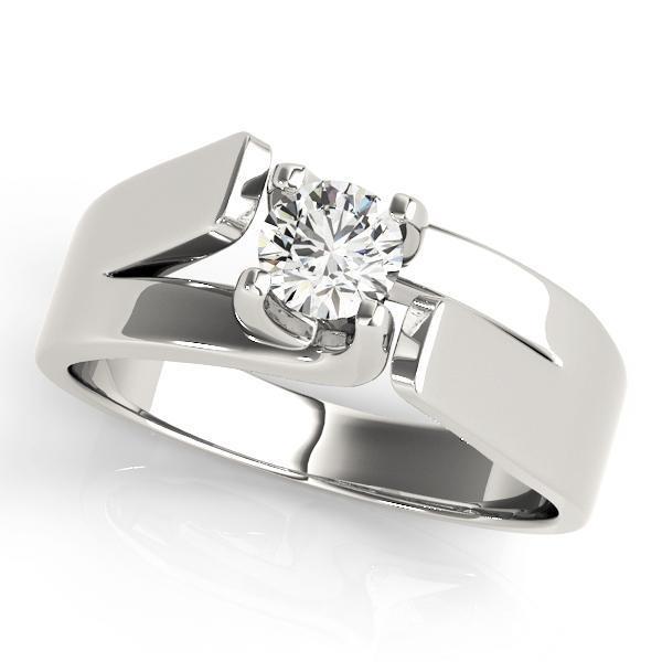 1 ct tw Solitaire Engagement Ring F  VS  Diamonds GIA Center