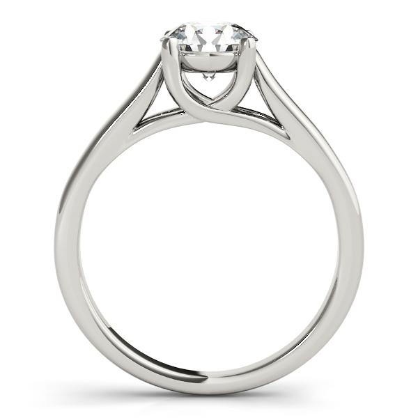 1 ct tw Trellis Engagement Ring with F Color VS Clarity GIA Certified Diamond