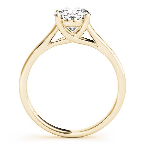 1.82 ct Oval Cut Trellis Solitaire Engagement Ring F VS GIA Center