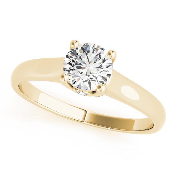 1/2 ct tw Natural Diamond Engagement Ring F VS