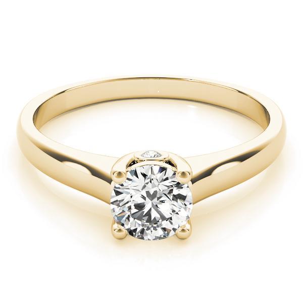 1/2 ct tw Natural Diamond Engagement Ring F VS