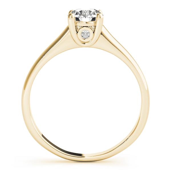 1/2 ct tw Natural Diamond Engagement Ring F VS