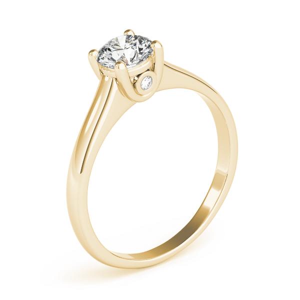 1/2 ct tw Natural Diamond Engagement Ring F VS