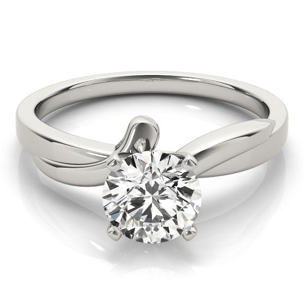 1/2 ct. Solitaire Engagement Ring F VS GIA Center