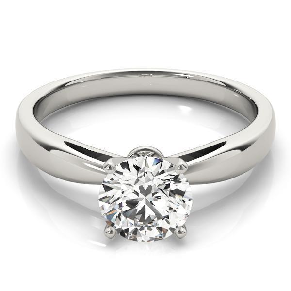 1/4 ct Solitaire Diamond Engagement Ring F VS GIA Center