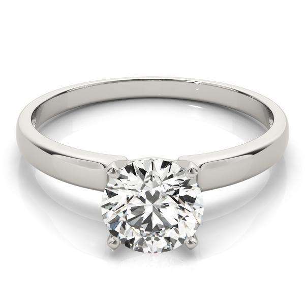 1/2 ct Solitaire Engagement Ring F VS Diamonds GIA Center