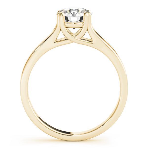 1/2 ct tw Solitaire Engagement Ring F VS GIA Center