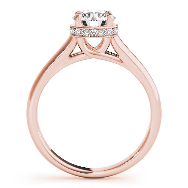 1 ct tw Trellis Engagement Ring with F Color VS Clarity GIA Certified Diamond