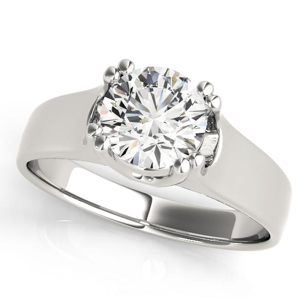 3/4 ct tw Solitaire Engagement Ring F  VS  Diamonds GIA Center