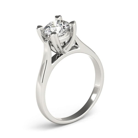 1/2 ct tw Solitaire Engagement Ring F  VS  Diamonds GIA Center