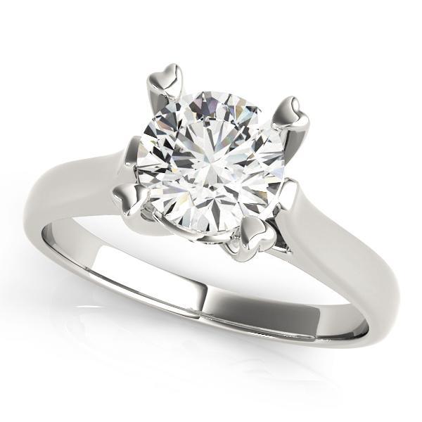 1/2 ct tw Solitaire Engagement Ring F  VS  Diamonds GIA Center