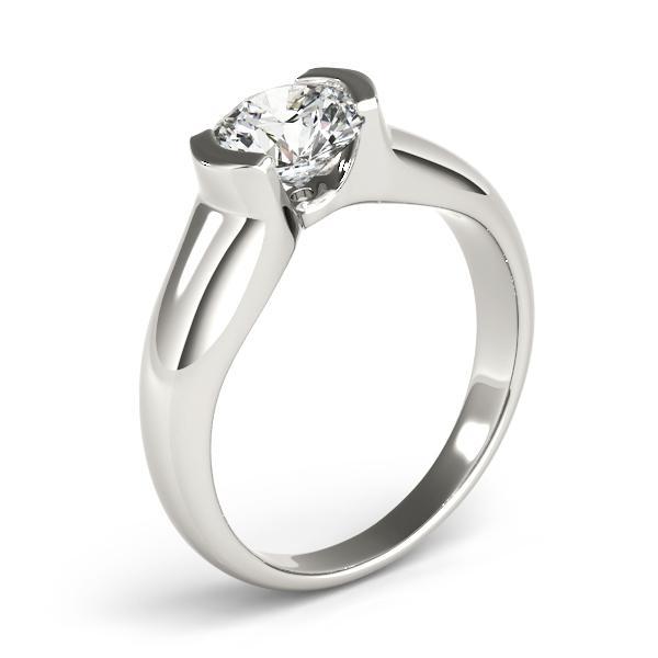 1/2 ct tw Solitaire Engagement Ring F  VS  Diamonds GIA Center