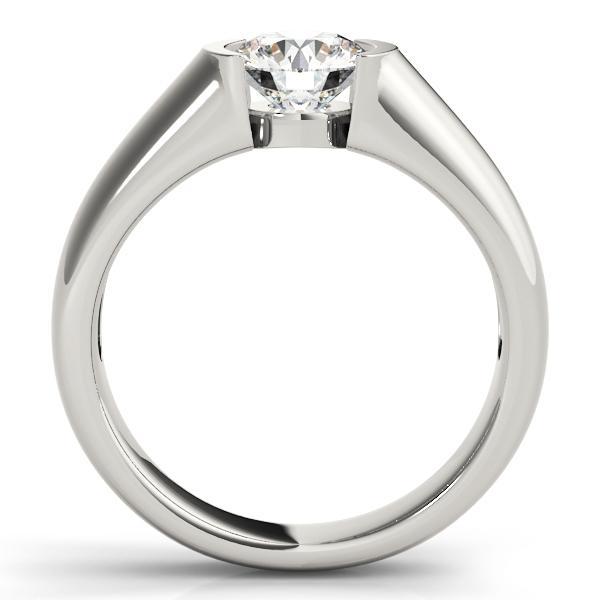 1/2 ct tw Solitaire Engagement Ring F  VS  Diamonds GIA Center