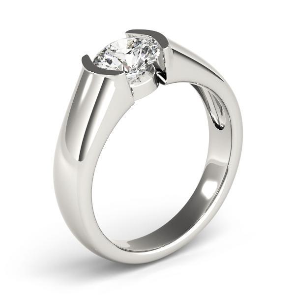 1/2 ct tw Solitaire Engagement Ring F  VS  Diamonds GIA Center