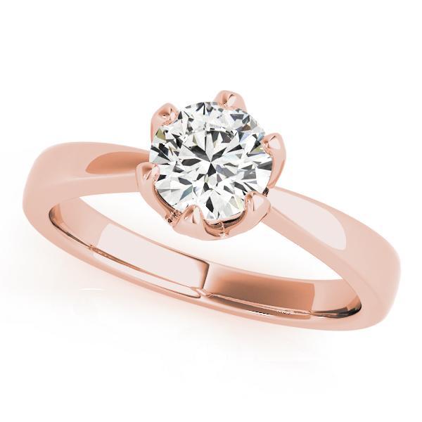 3/4 ct tw Solitaire Engagement Ring F VS GIA Center