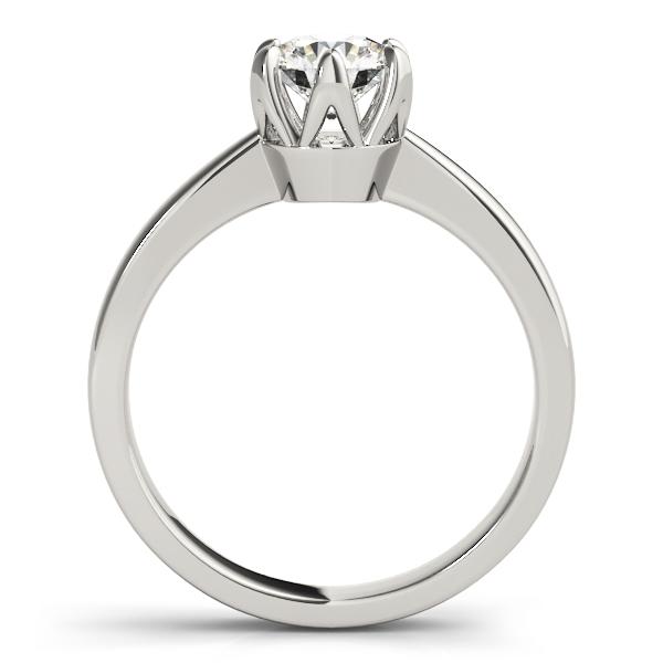 3/4 ct tw Solitaire Engagement Ring F VS GIA Center