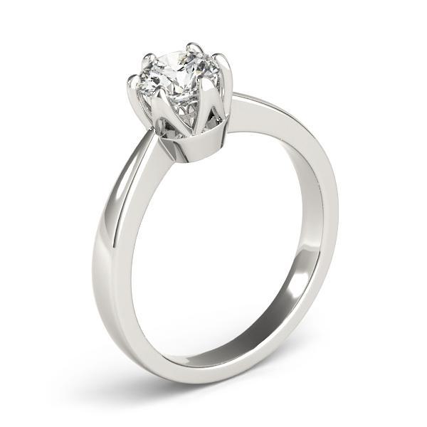 3/4 ct tw Solitaire Engagement Ring F VS GIA Center