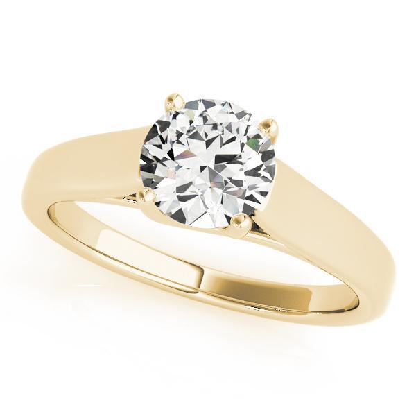 3/4 ct Solitaire Engagement Ring F VS GIA Certified Diamond