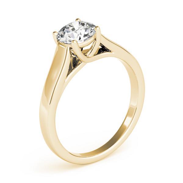 3/4 ct Solitaire Engagement Ring F VS GIA Certified Diamond