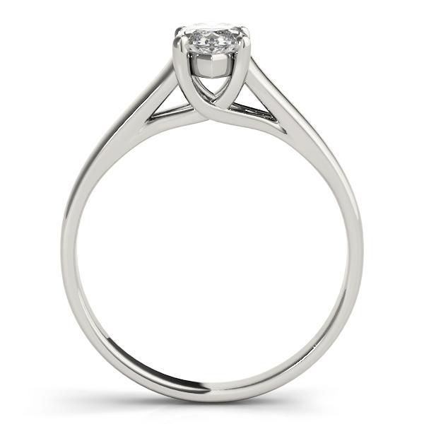 3/8 ct tw Solitaire Engagement Ring F VS GIA Center